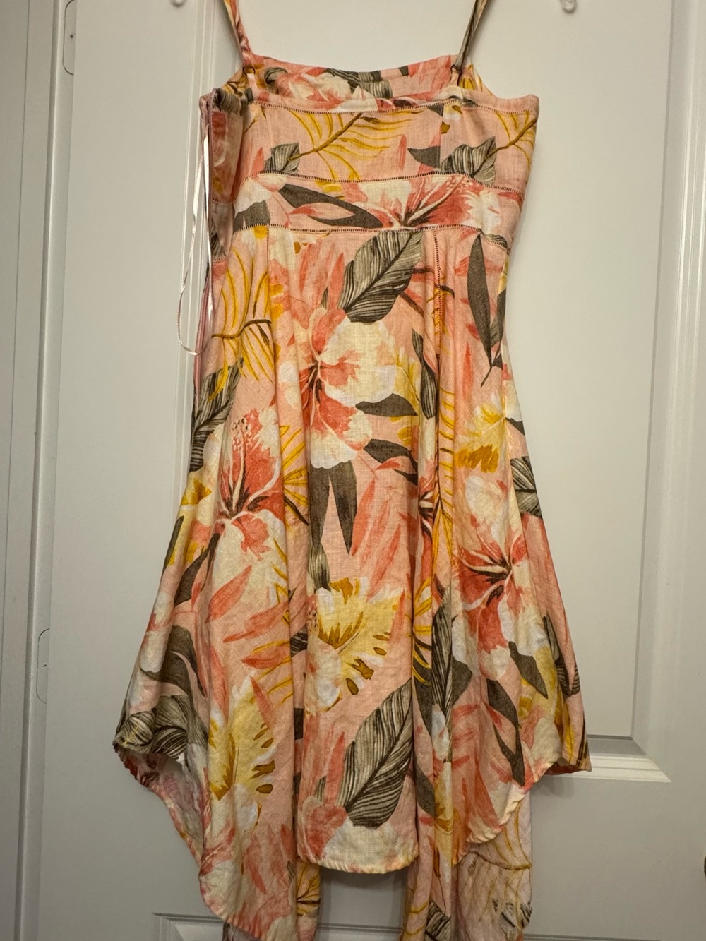 Joie Pink and Yellow Floral Print Top